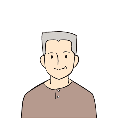 80代男性イメージ